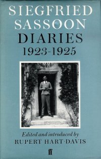 Siegfried Sassoon Diaries 1923-1925 