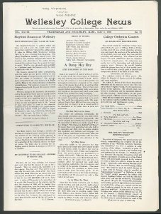 Wellesley College News 1920
