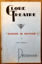 Globe Theatre Programme