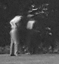 Figure in Heytesbury House Garden