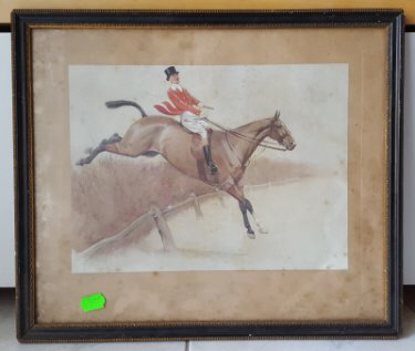 'A Pytchley Double Oxer'
