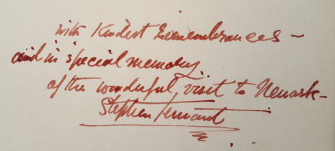 On Writing Inscription