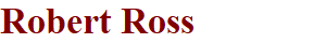 Robert Ross